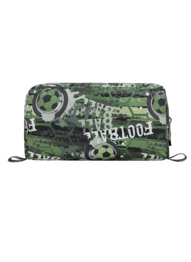 CUBS - Senior Army Green Football MultiColor Pencil Case - Image 1