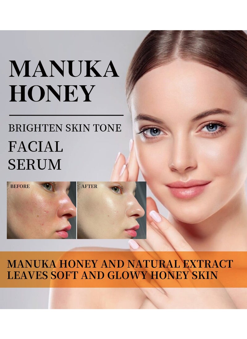 OUHOE - Honey Brightening Facial Essence Anti wrinkle Firming Hydration Moisturizing Brightening Repair Skin Skin Care - Image 1