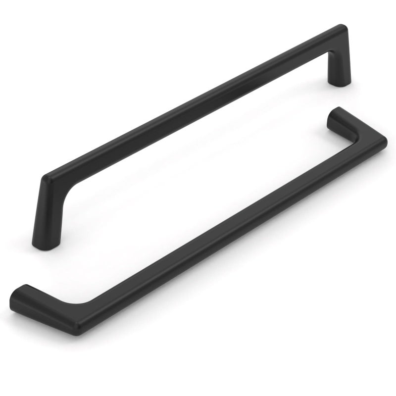 KNOKLOCK 10 Pack 63 Inch160mm Kitchen Cabinet Handles Matte Black Cabinet Pulls Kitchen Cabinet Hardware Drawer Pulls for Cupboard Wardrobe - Image 2