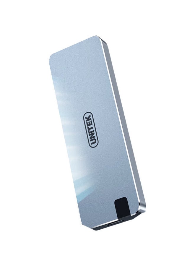 Superior Youyuezhe M.2 Hard Drive Enclosure, Nvme Protocol, Type-C/Usb-10G To External Hard Drive Enclosure, For Smartphones, Tablets, Laptops, Compatible With Ssd M2, Aluminum Alloy S238B - Image 2