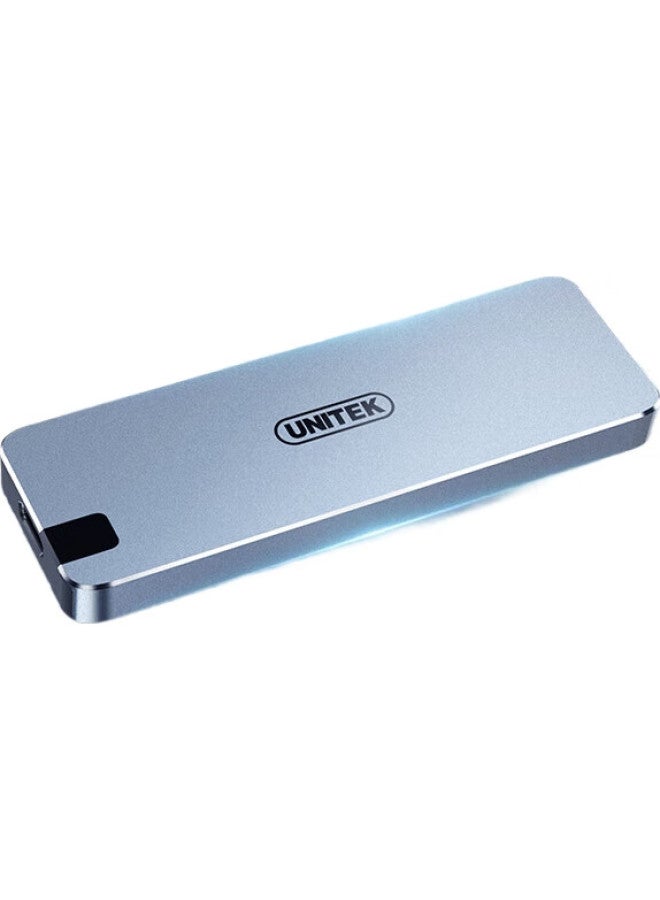 Superior Youyuezhe M.2 Hard Drive Enclosure, Nvme Protocol, Type-C/Usb-10G To External Hard Drive Enclosure, For Smartphones, Tablets, Laptops, Compatible With Ssd M2, Aluminum Alloy S238B - Image 1