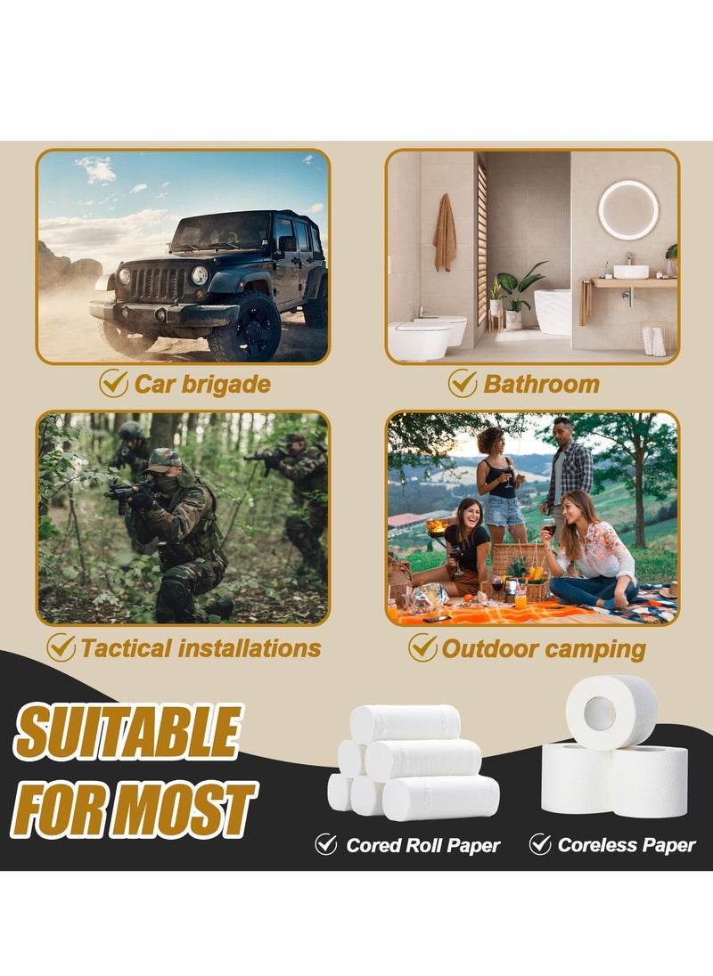 Generic Portable Waterproof Toilet Paper Holder for Camping and Hiking, Foldable Roll Storage Bag for Car and Bathroom  - Image 5