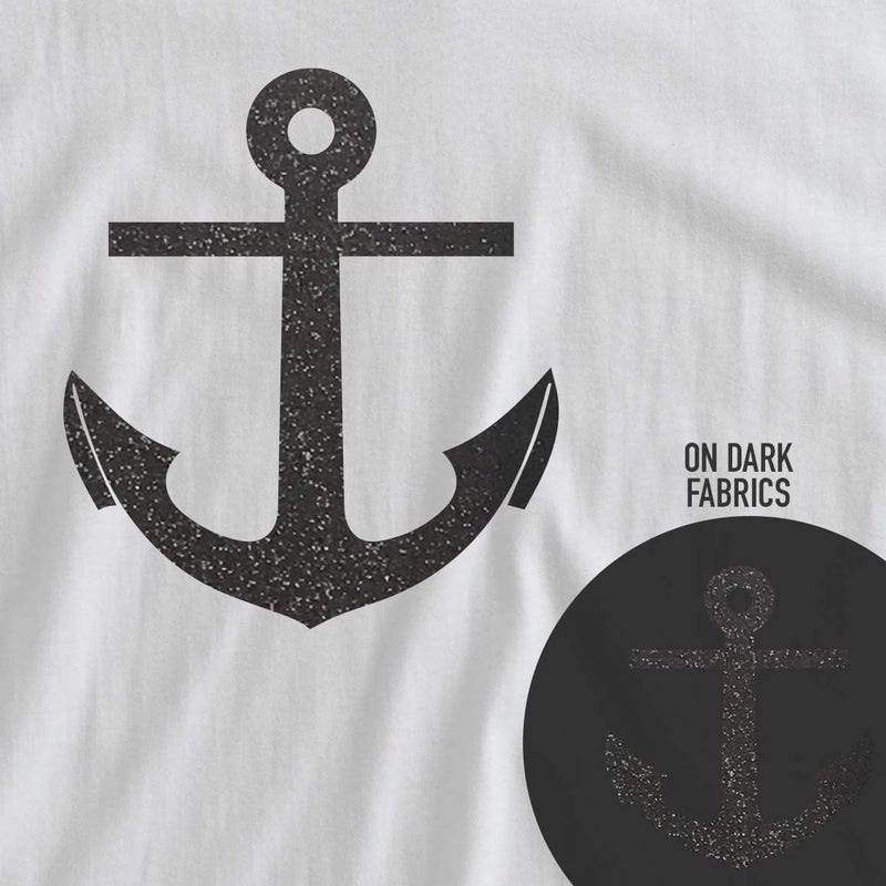 SISER فيلم نقل حراري بالحرير اللامع من سيسر 118x10 قدم أسود - Image 5