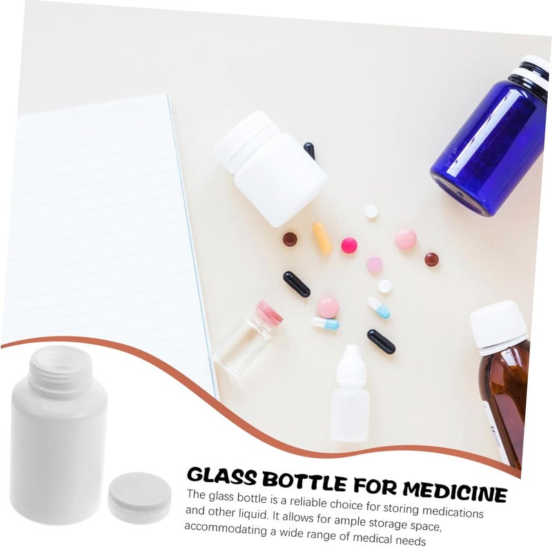 20pcs Unbreakable Plastic Pill Bottles Condiment Shot for Travel Medicine Storage - Image 3