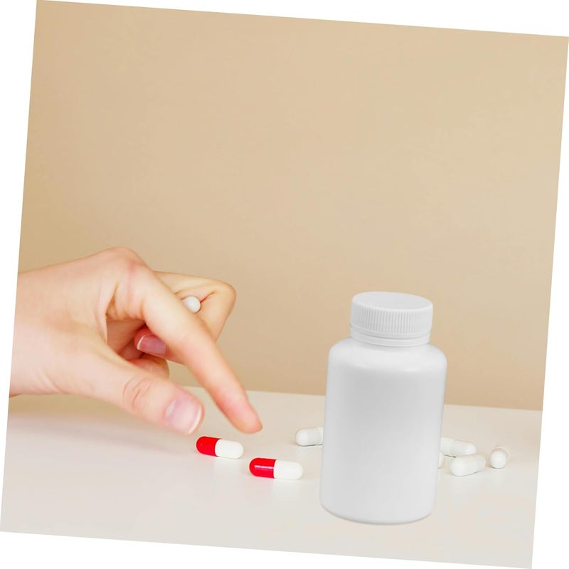 20pcs Unbreakable Plastic Pill Bottles Condiment Shot for Travel Medicine Storage - Image 4
