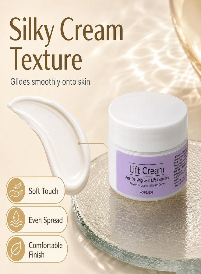 tebazoew Wonder Lift Cream for Women, Instant Face Lift Cream, Advanced Natural Anti-Wrinkle Firming Cream,Instant Tightening & Lifting for All Skin Types(60g - Image 4