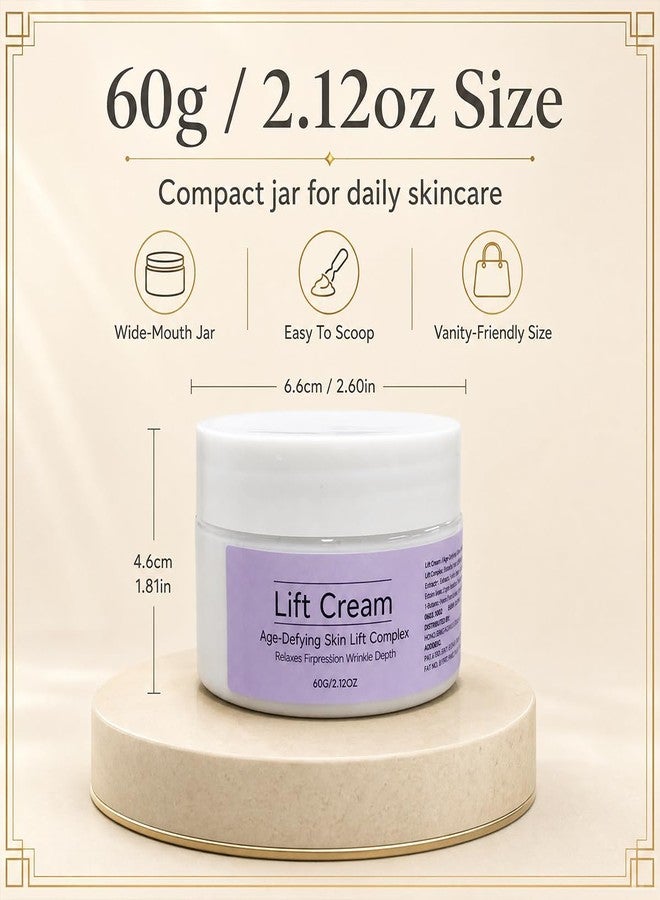 tebazoew Wonder Lift Cream for Women, Instant Face Lift Cream, Advanced Natural Anti-Wrinkle Firming Cream,Instant Tightening & Lifting for All Skin Types(60g - Image 5