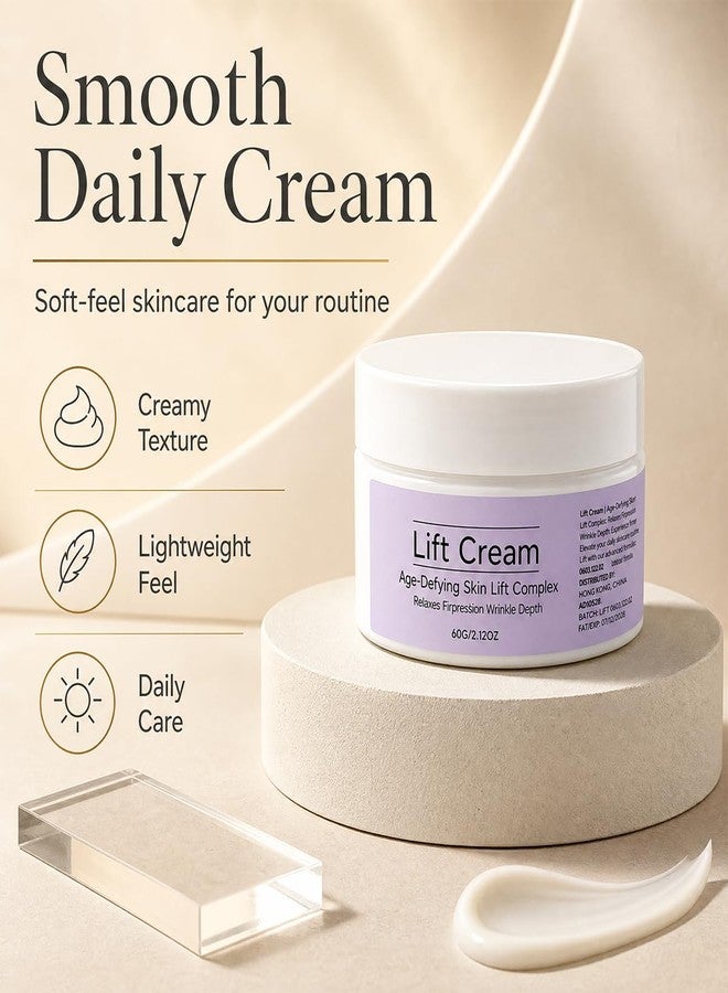 tebazoew Wonder Lift Cream for Women, Instant Face Lift Cream, Advanced Natural Anti-Wrinkle Firming Cream,Instant Tightening & Lifting for All Skin Types(60g - Image 3