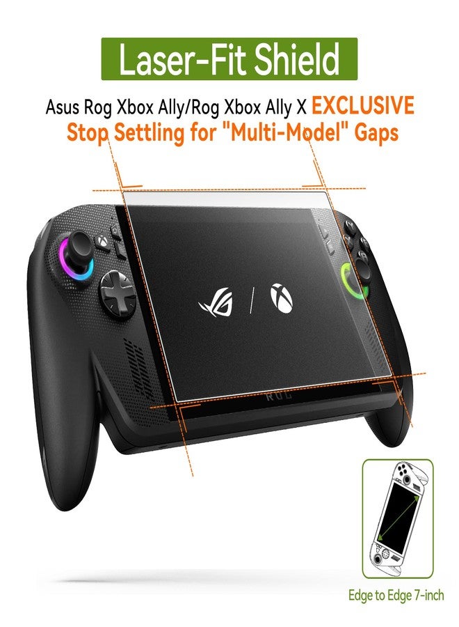 إيفولير واقي شاشة غير لامع من إيفولر، عبوة من 3 قطع، لجهاز ROG Xbox Ally/ROG Xbox Ally X المحمول 2025، زجاج مقوى مع أداة تركيب سهلة، مقاوم للخدش، مقاوم للفقاعات - Image 4