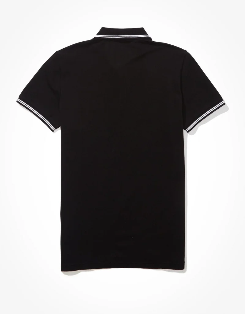 American Eagle  AE Slim Fit Pique Polo Shirt for Men | Best Price UAE