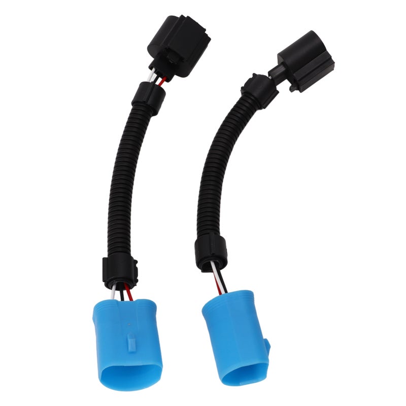 Headlight Conversion Harness 2 Pieces High Temperature Resistant Plug And Play 9007 To H13 Adapter - Strong Compatibility Headlight Wiring Adapter For 1999-2004 Ford 2002-2005 Dodge Ram Pickups - Image 4