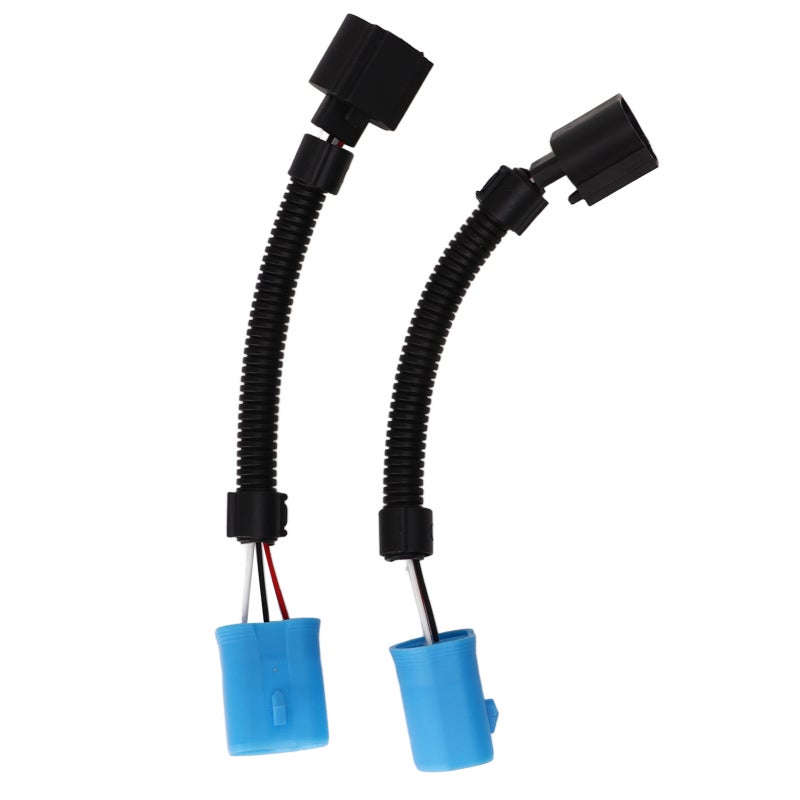 Headlight Conversion Harness 2 Pieces High Temperature Resistant Plug And Play 9007 To H13 Adapter - Strong Compatibility Headlight Wiring Adapter For 1999-2004 Ford 2002-2005 Dodge Ram Pickups - Image 5