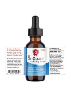 Brain Fog Supplement Methylene Blue With Vitamin C Memory Booster Improves Cognitive Function And Focus Clear Thoughts And Reduced Fog Liquid Supplement