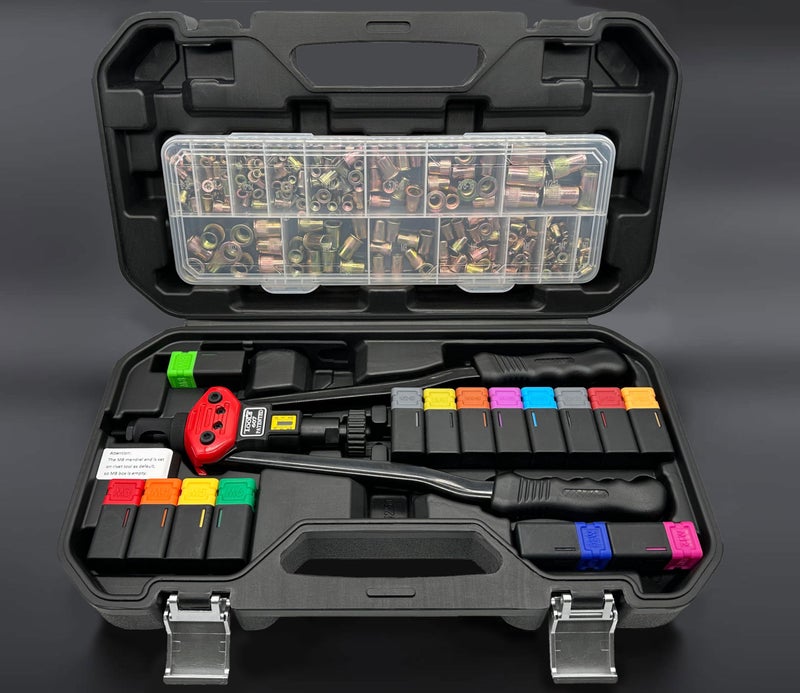 ZIOJOVK أداة زيوجوفك 16 بوصة لتثبيت الصمامات مع مجموعة 15 من الماندريل و236 قطعة من الصمامات المتنوعة وحقيبة حمل متينة - Image 2