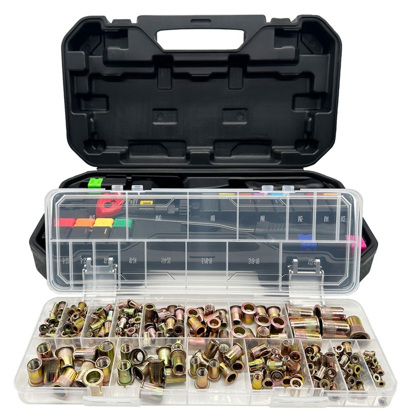 ZIOJOVK أداة زيوجوفك 16 بوصة لتثبيت الصمامات مع مجموعة 15 من الماندريل و236 قطعة من الصمامات المتنوعة وحقيبة حمل متينة - Image 3