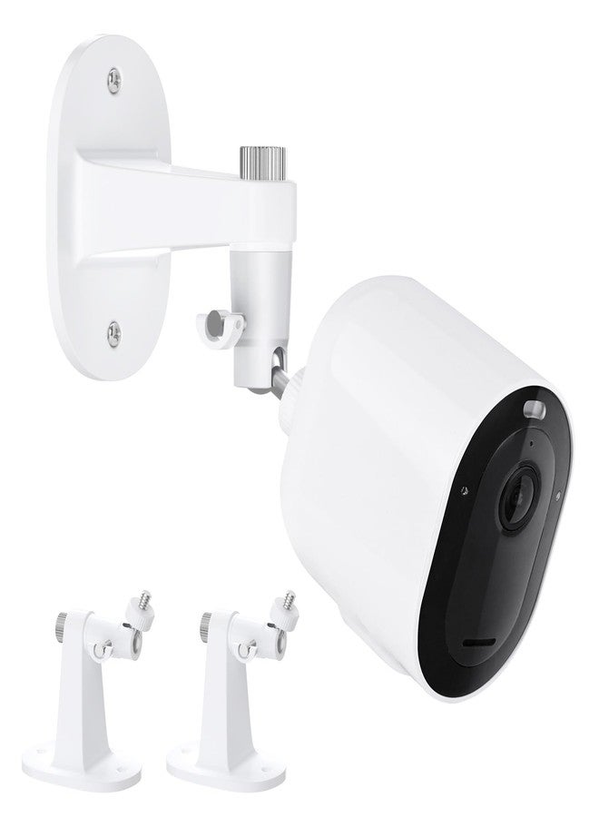 ALERTCAM - 2 Pack Adjustable Mount for Arlo Essential 2K Indoor Outdoor Camera (2nd Gen), Arlo Pro 5S/Pro 4/Pro 3/Pro 2/Pro/Arlo Ultra2/Ultra/Arlo Essential Spotlight, - Image 1