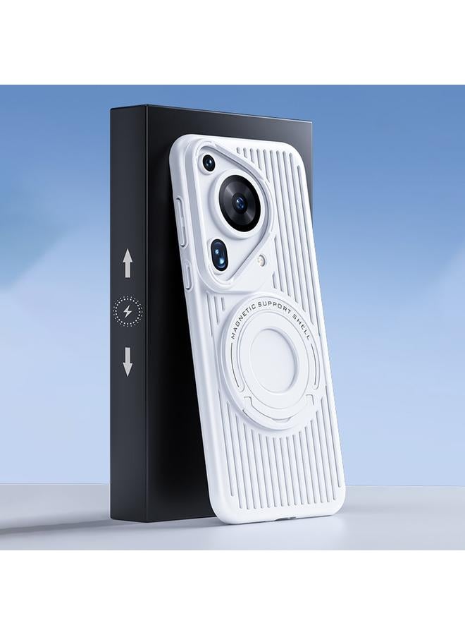 اس-توب جراب لهاتف Huawei Pura 70 Ultra Cooling MagSafe مزود بحلقة مغناطيسية وحامل هاتف للكمبيوتر الشخصي - Image 1