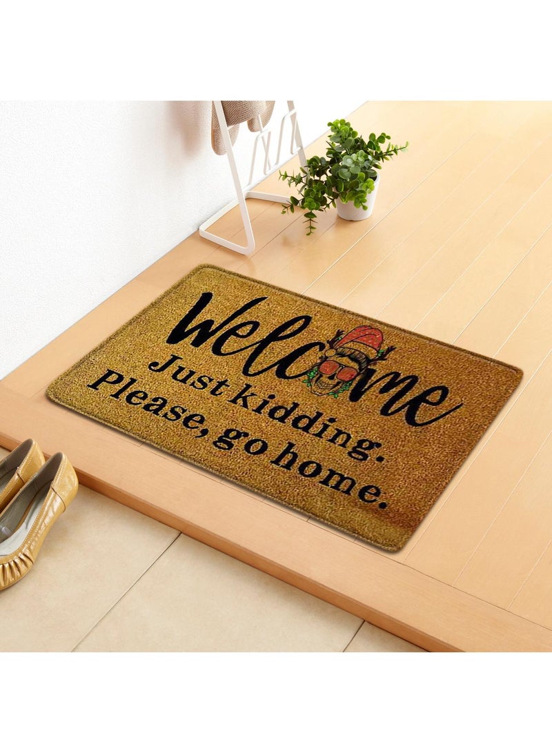 Bluejw Indoor Door Mat Durable Front Door Mats For Entryway Non Slip Absorbent Resist Dirt Entry Rug Doormat Indoor Entrance Machine Washable - Image 1
