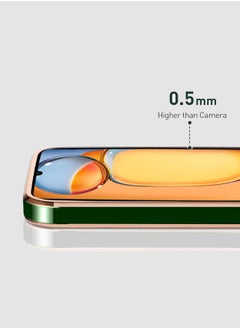 دبليو تيك غطاء حماية بمقبض يد من السيليكون مع طلاء فاخر لهاتف Xiaomi Redmi 13C 4G 2023 / Xiaomi Poco C65 4G 2023 أخضر داكن  - Image 3