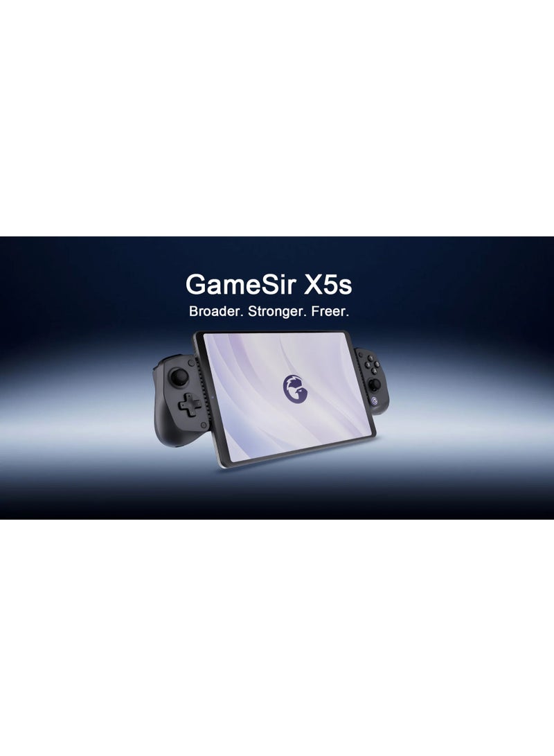 general Professional Gamepad X5S Bluetooth Mobile Gaming Controller for Switch 2/Switch/Android/iPhone/iPad mini/PC with Hall Effect Joystick/Analog Triggers, HD Vibration, 6-Axis Gyro, Swappable ABXY Buttons, Turbo Function, 840mAh Battery, Lightweight, Compatible Device Length: 105-213mm/4.13-8.39in, Ergonomic Phone Controller-Play Genshin Impact & Zenless Zone Zero - Image 2