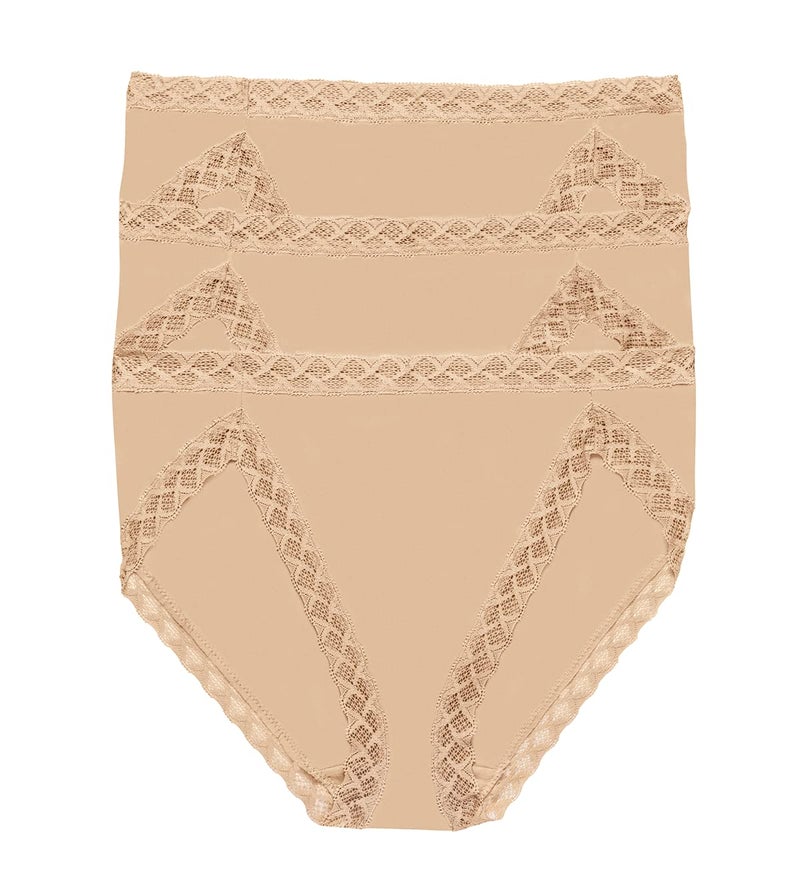 Natori's Women Bliss French Cut 3-Pack (Cafe, Large) - Image 1