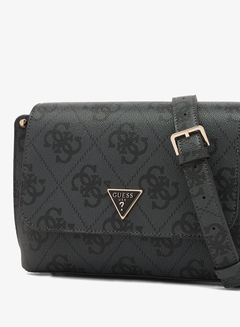 GUESS Meridian II Flap Over Crossbody Bag - Image 3