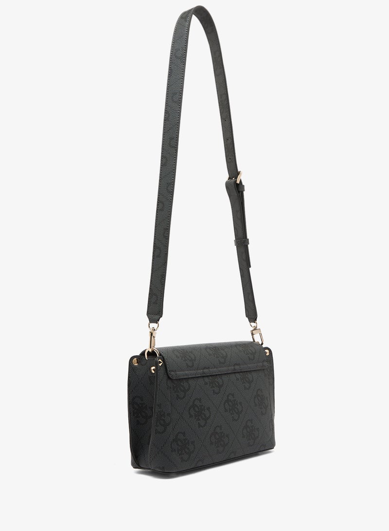 GUESS Meridian II Flap Over Crossbody Bag - Image 2