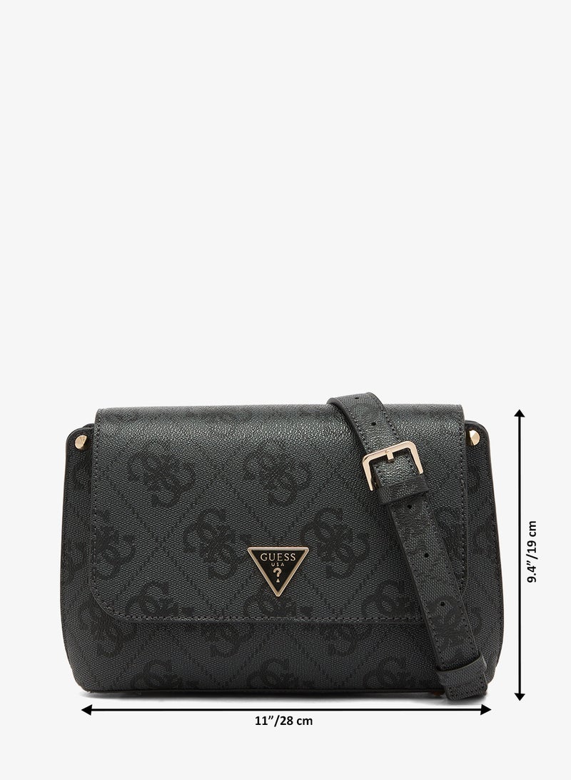GUESS Meridian II Flap Over Crossbody Bag - Image 5