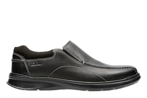 clarks Cotrell Step Slip-On Loafer, Black Oily - Image 2