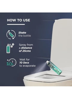 PEESAFE PeeSafe Toilet Seat Sanitizer (Mint) - 75 ml - Pack of 2…  - Image 4