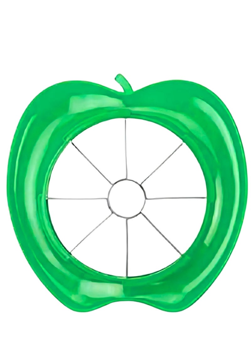 Apple Slicer, Fruit Cutter, Multi-Functional Fruit Divider, Stainless Steel Apple Cutting Tool Kitchen Accessory - Multicolour - Image 1