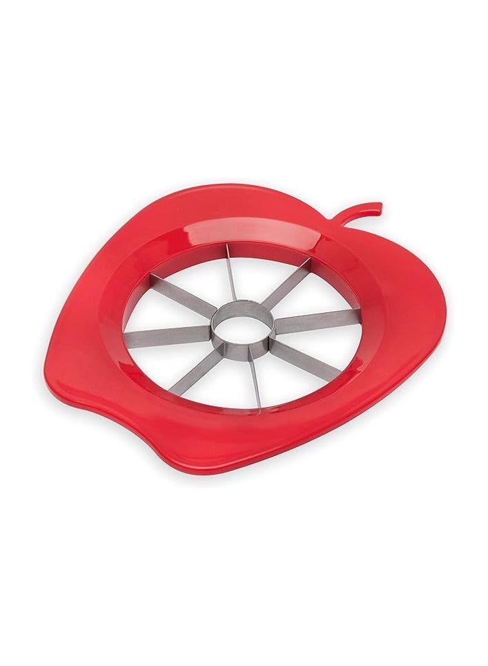 Apple Slicer, Fruit Cutter, Multi-Functional Fruit Divider, Stainless Steel Apple Cutting Tool Kitchen Accessory - Multicolour - Image 2