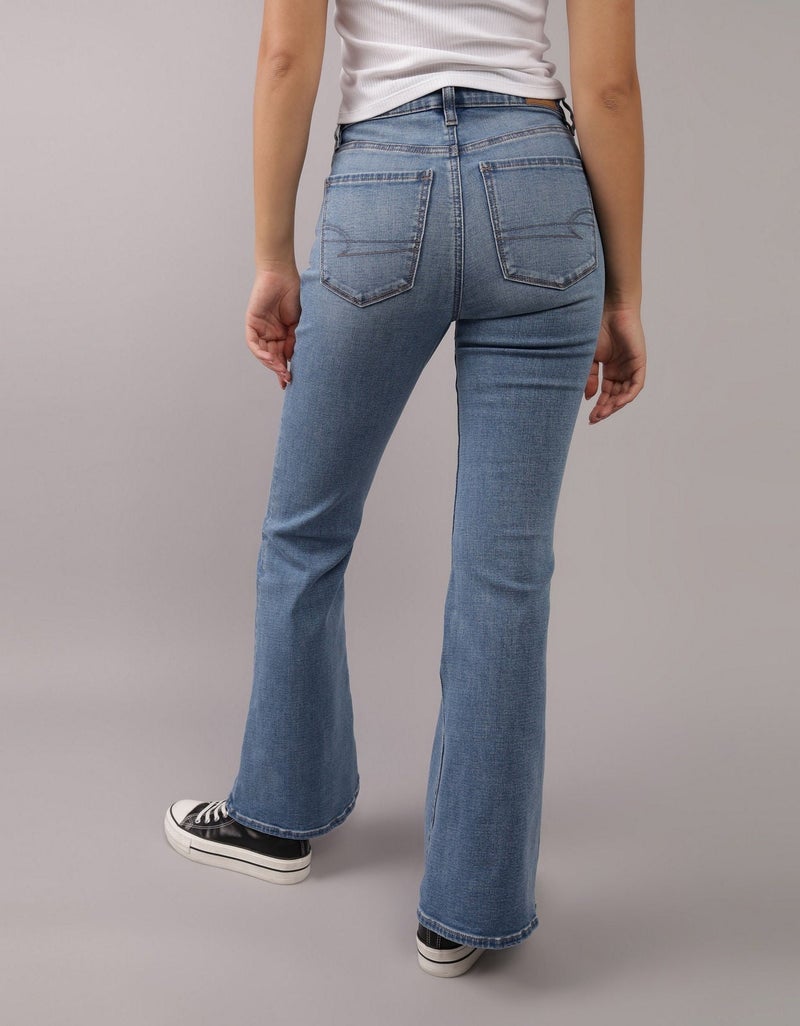 American Eagle AE Next Level Super High-Waisted Flare Jean - Image 2