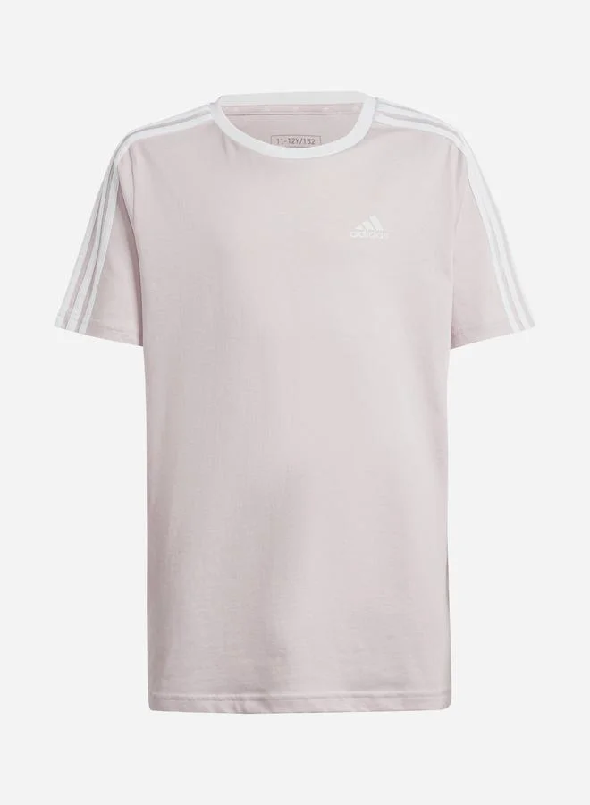 adidas تيشيرت بقصة واسعة وأشرطة جانبية