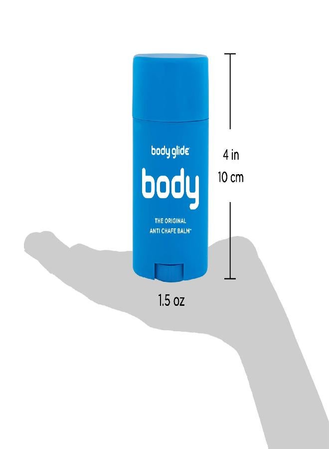 BodyGlide Body Glide Original Anti-Chafe Balm, 1.5oz, 2-pack , Blue - Image 3