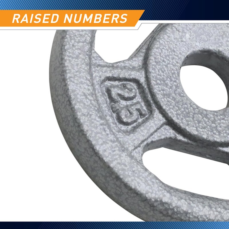 Marcy Cast Iron 2.5lb 1" Standard Grip Plate - B5G-5502 - Image 3