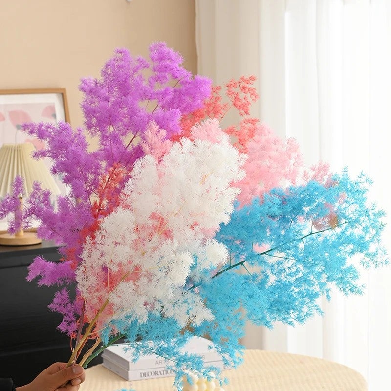 Bluejw High-End Luxury Nordic Style Wedding & Home Decor with Eternal Dried Penglai Pine Real Branch Arrangements – Preserved Dried Plants for Elegant Long-Lasting Display - Image 2