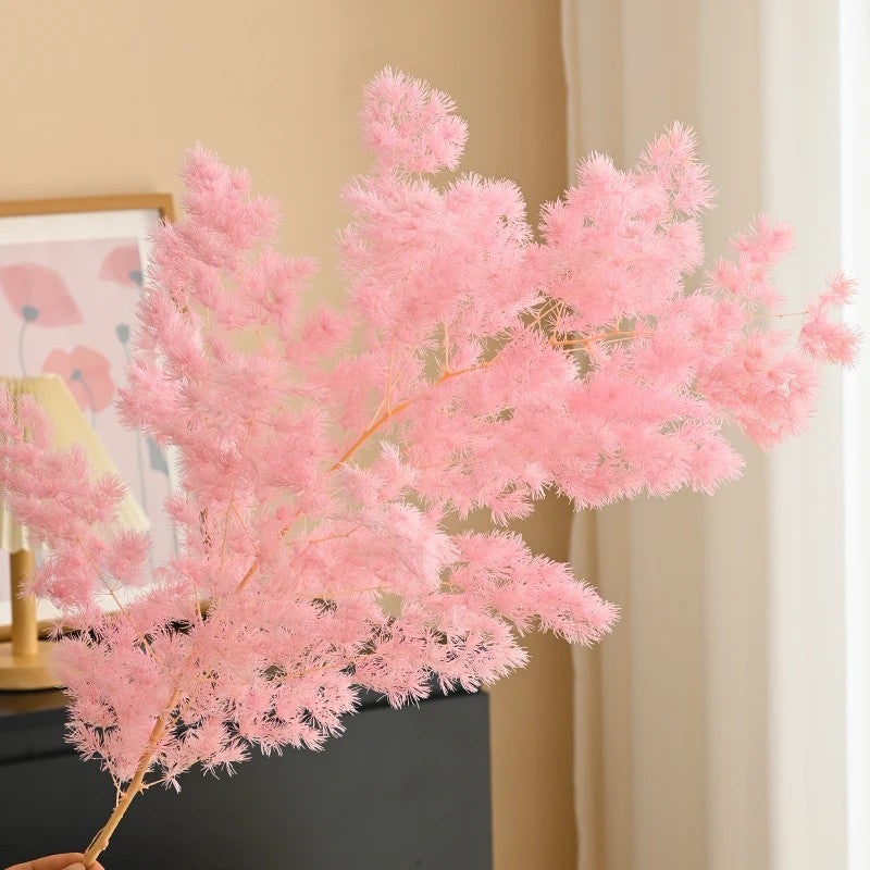Bluejw High-End Luxury Nordic Style Wedding & Home Decor with Eternal Dried Penglai Pine Real Branch Arrangements – Preserved Dried Plants for Elegant Long-Lasting Display - Image 4