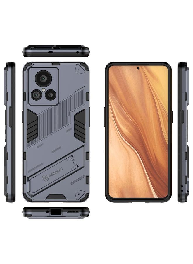 اس-توب جراب لهاتف Realme GT2 Explorer Master PC + جراب مقاوم للصدمات من مادة TPU مع حامل غير مرئي - Image 2