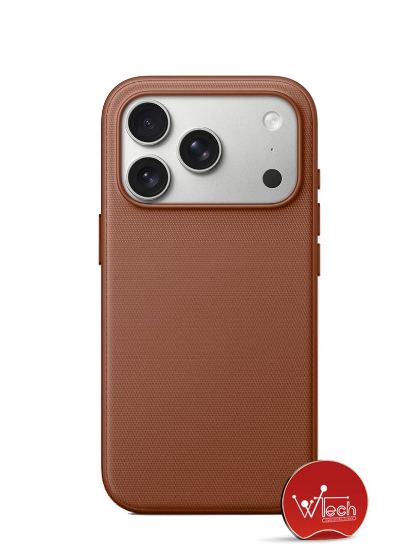 Wtech Apple iPhone 17 Pro 5G 2025 TechWoven with MagSafe Protective Case Cover (MCMPMN) - Sienna - Image 2