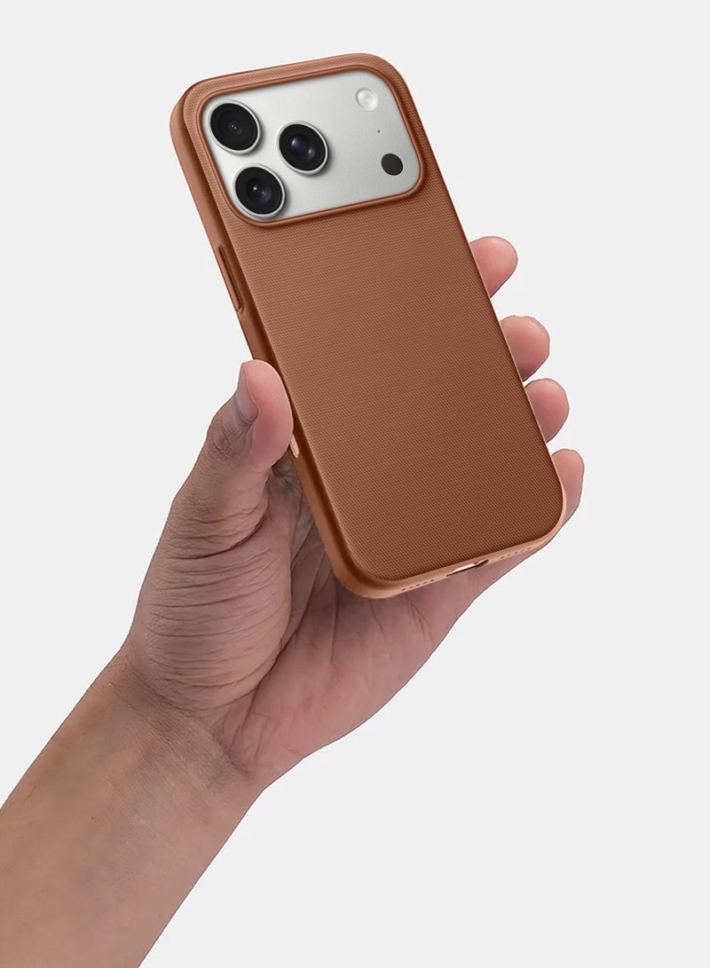 Wtech Apple iPhone 17 Pro 5G 2025 TechWoven with MagSafe Protective Case Cover (MCMPMN) - Sienna - Image 5