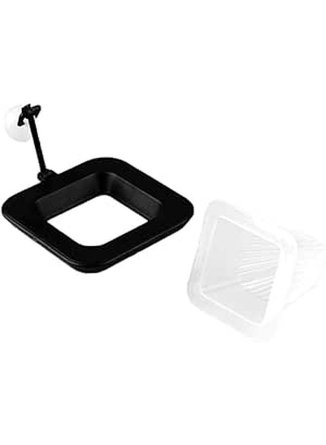 Aquarium Floating Fish Feeding Ring Cone Strainer for Betta Tanks and Ponds - Image 1