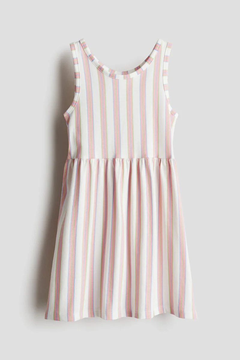 اتش اند ام Patterned cotton dress
