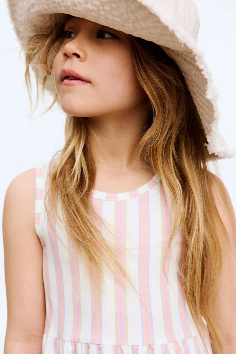 اتش اند ام Patterned cotton dress