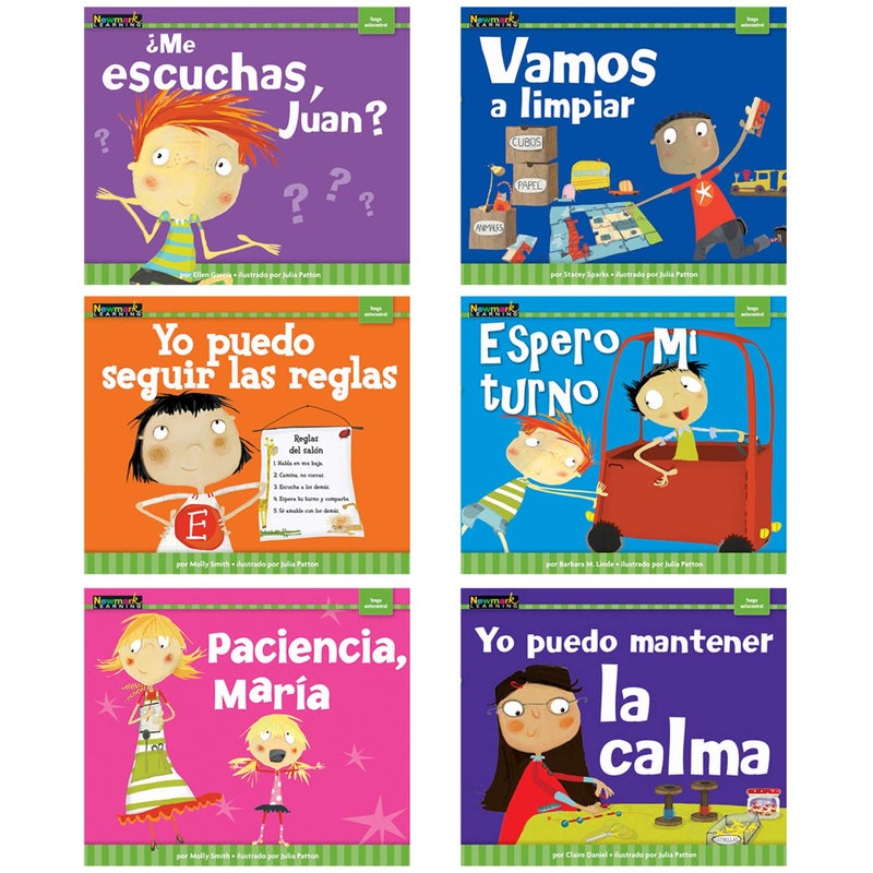 Newmark Learning Spanish Myself Readers I Am in Control Aid - Image 4
