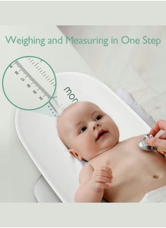 Momcozy Multi-Functional Baby Scale for Toddler, Children, Pet, Adult, Removable Scales for Body Weight & Height Measurement, Perspectives Switch, 5 Units, Digital LED Screen, Auto-Off, Up to 330lb  - Image 4