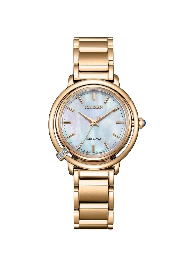 CITIZEN Stainless Steel Analog Watch EM1093-61D - 31.2 mm