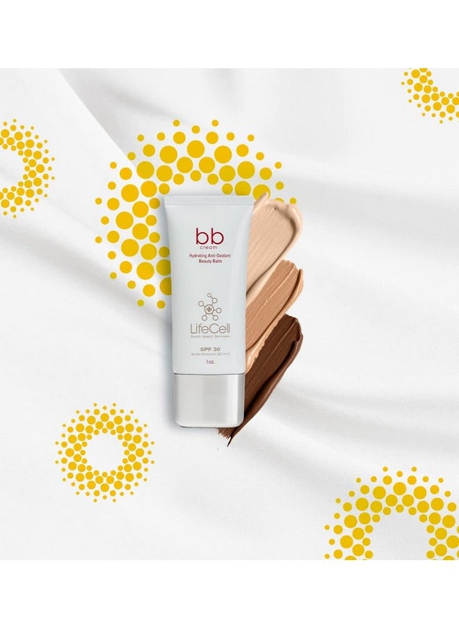 Lifecell - Hydrating Antioxidant Spf 30 Tinted Anti Aging Bb Cream (1 Oz Medium) - Image 1