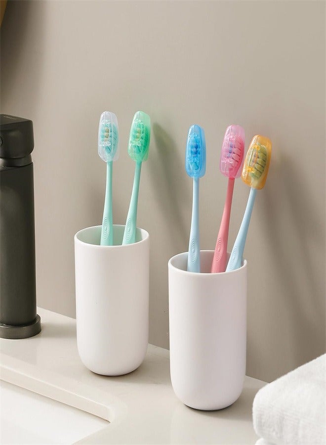 Travel Toothbrush Head Cover, 20pcs Portable Toothbrush Cover Caps Toothbrush Head Covers Tooth Brush Containers  for Travel, Home, Office and Hotel Use  - Image 5