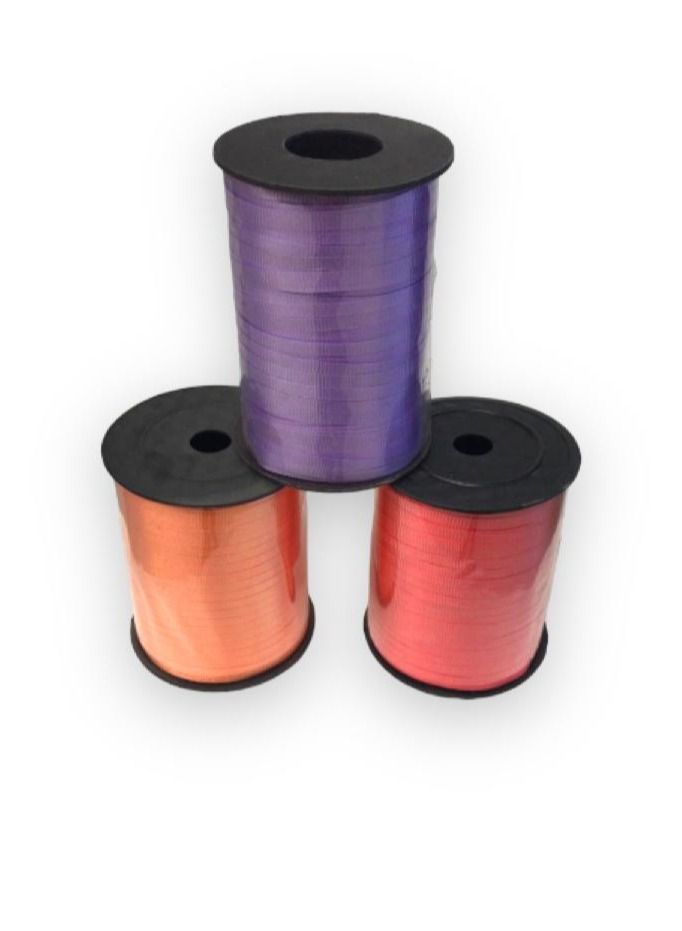 Generic 3 Roll Balloon Ribbon Set-F 